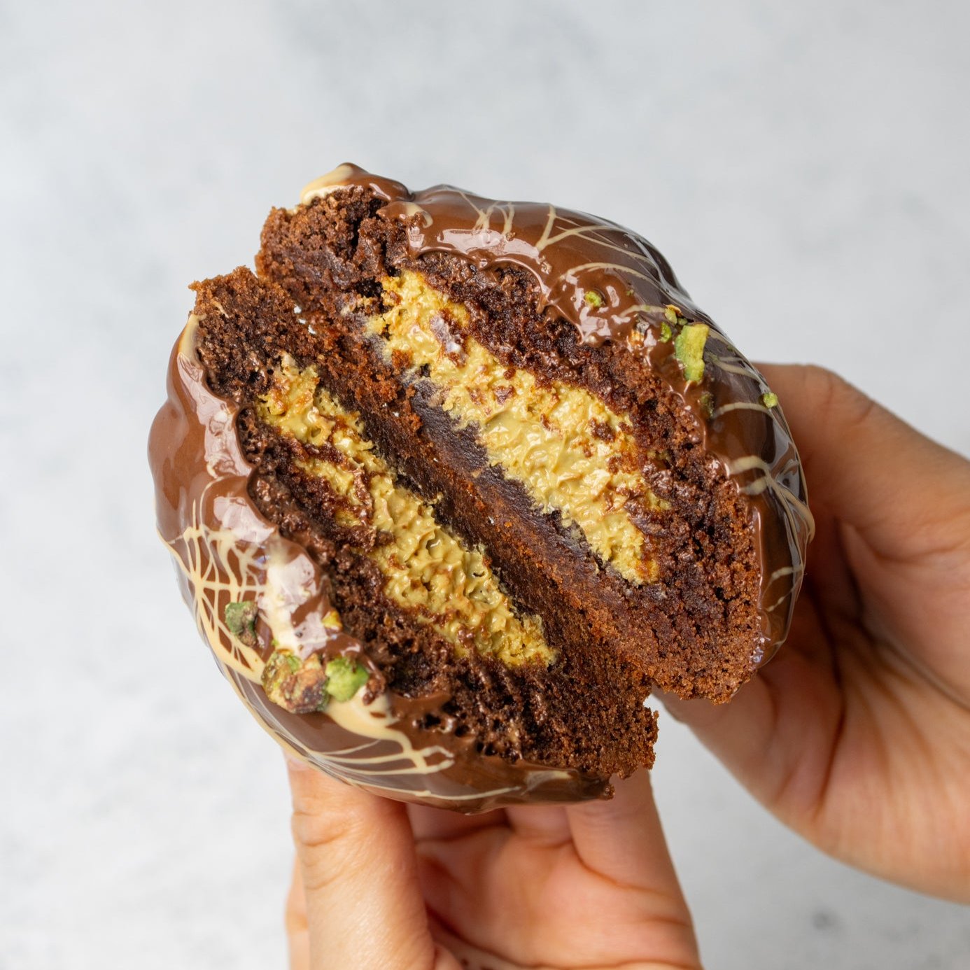 Pistachio Knafeh Cookie- BIGG Brownies & THICC Cookies - New York Style Cookies