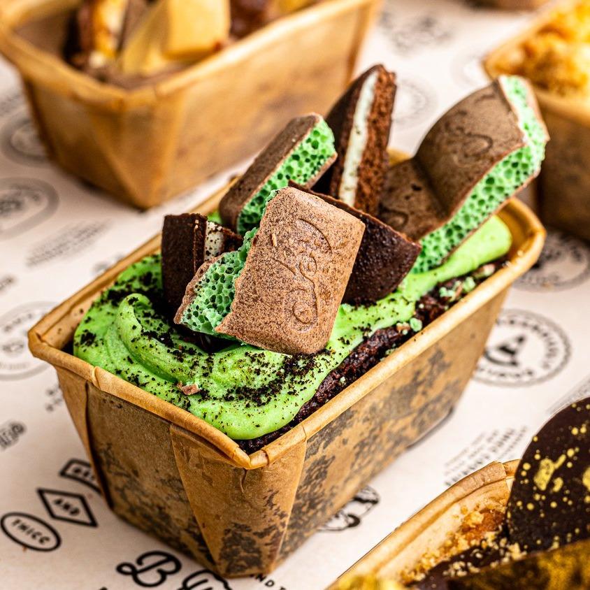 Mint Brownie- BIGG Brownies & THICC Cookies - New York Style Cookies